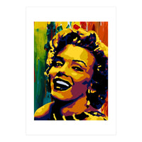 Marilyn Monroe Colorful abstract 2 (Print Only)