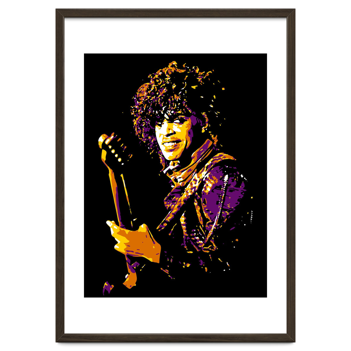 Prince Musician Legend in Pop Art