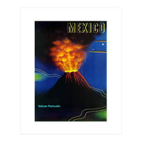 Mexico, Volcano Eruption (Print Only)