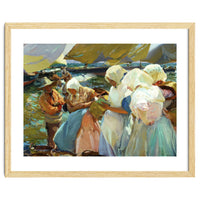 Joaquín Sorolla / 'Women of Valencia at the Beach', 1915, Oil on canvas, 93 x 126 cm.