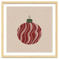 Christmas Globe with swirls