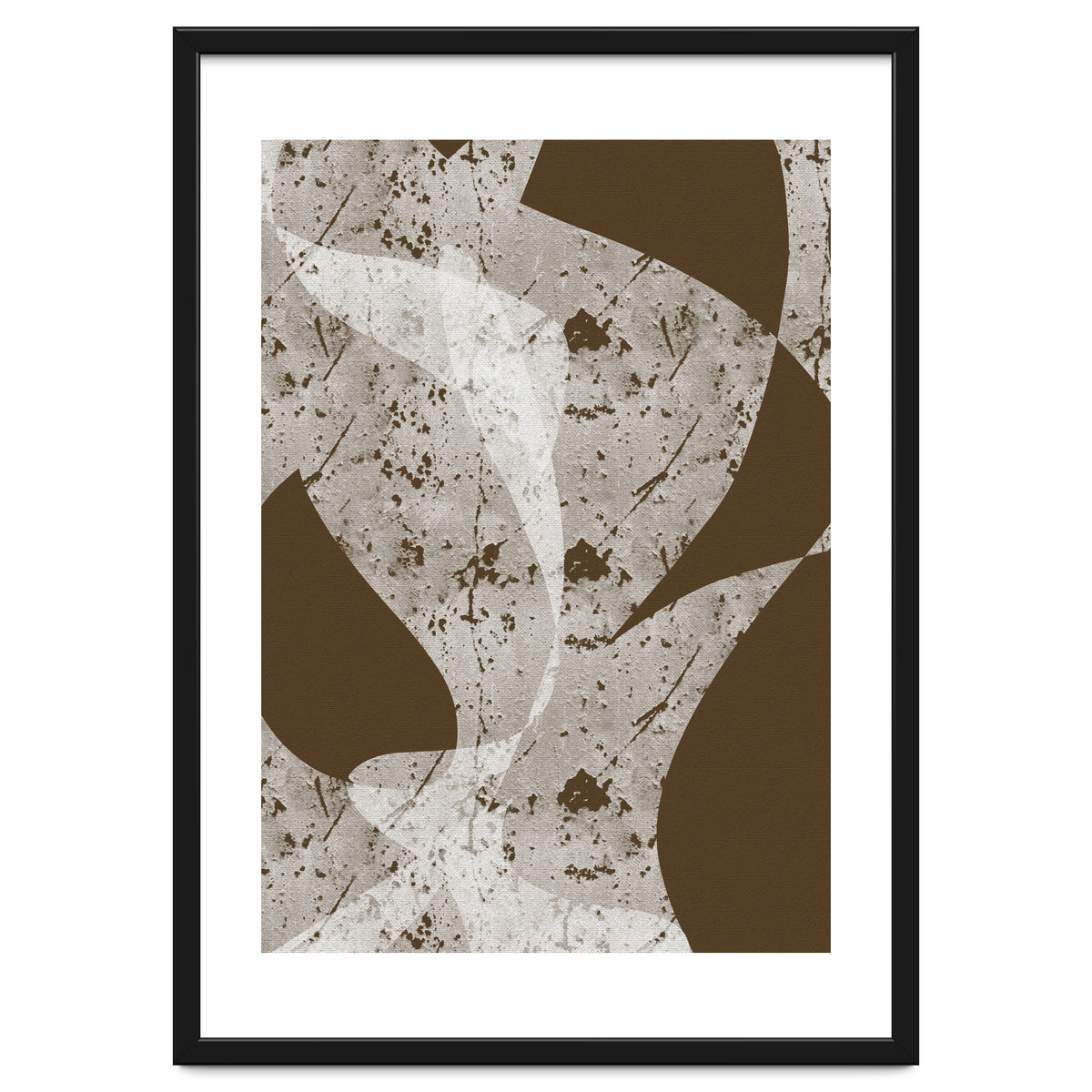 Abstract White Scratch