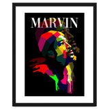 Marvin Gaye RNB Singer Pop Art WPAP thumbnail