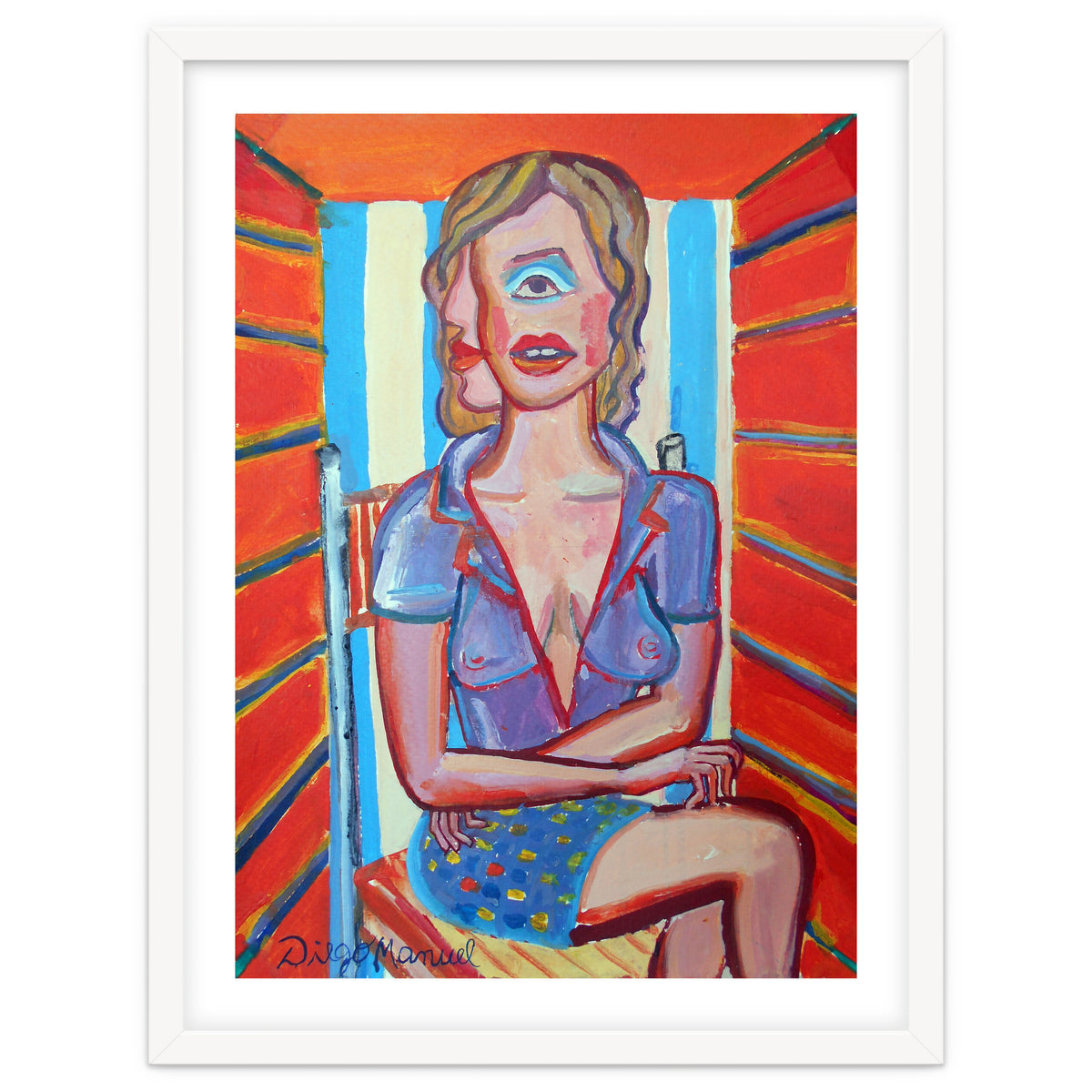 Mujer En El Sillon 2