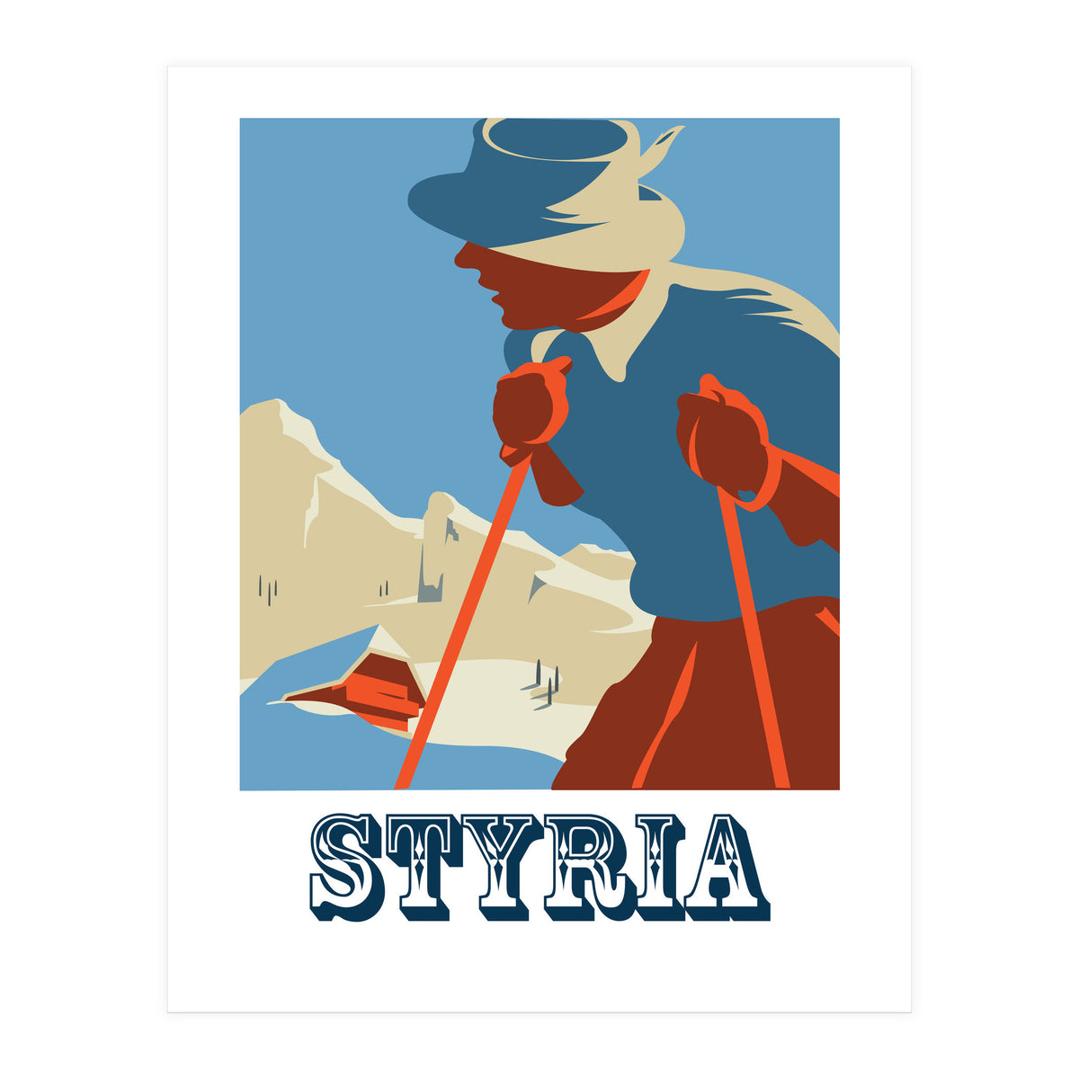 Styria, Austria (Print Only)