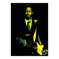 Lefty Dizz American Chicago Blues Guitarist Legend 2 (Print Only)