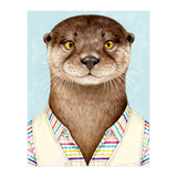Otter Portrait in Jacket (Print Only) thumbnail