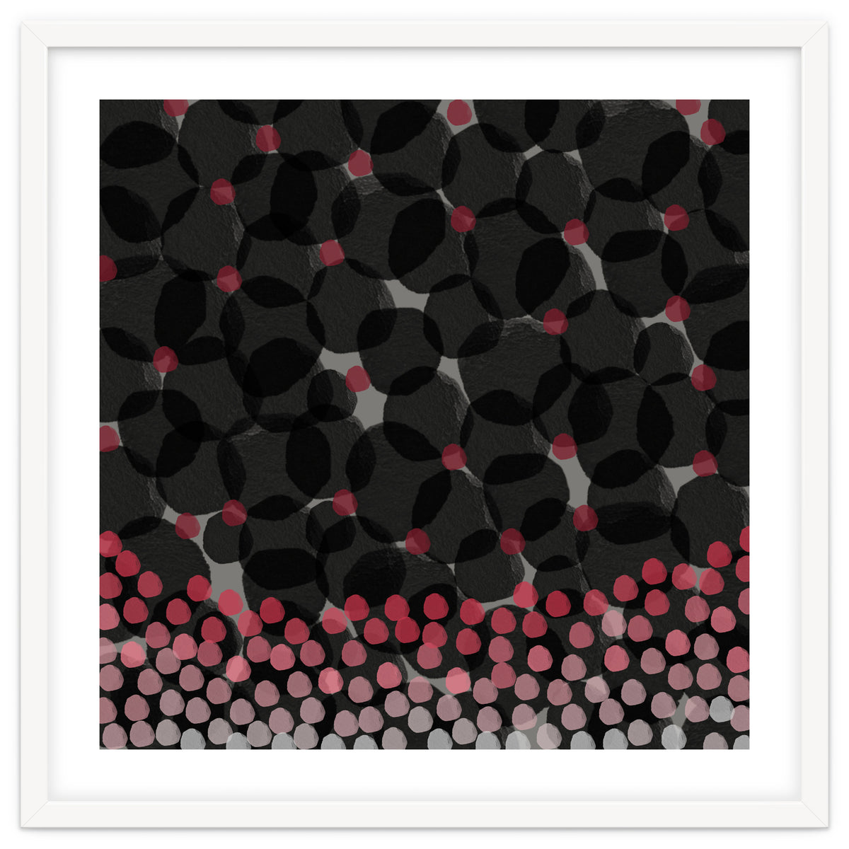 Dark Watercolor Florals