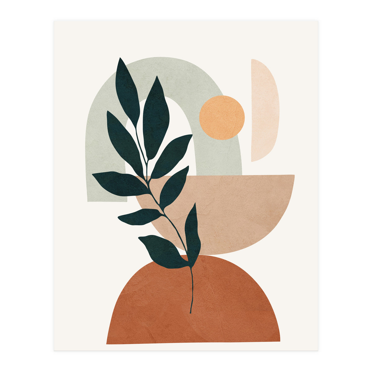 Soft Shapes IV (Print Only)