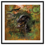Dinosaur Jurassic T-Rex Collage thumbnail