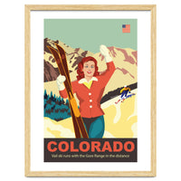 Colorado Ski Girl