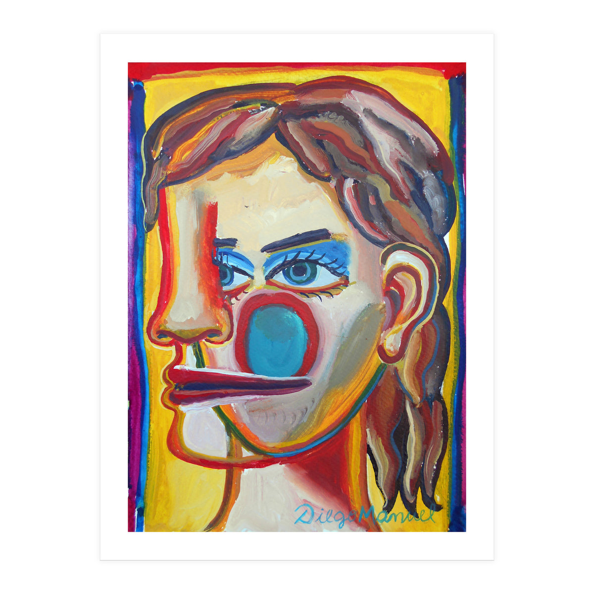 Cabeza De Mujer 29 (Print Only)