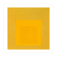 JOSEF ALBERS - HOMAGE TO THE SQUARE YELLOW (Print Only)
