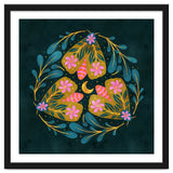 Floral Moths and Moon thumbnail