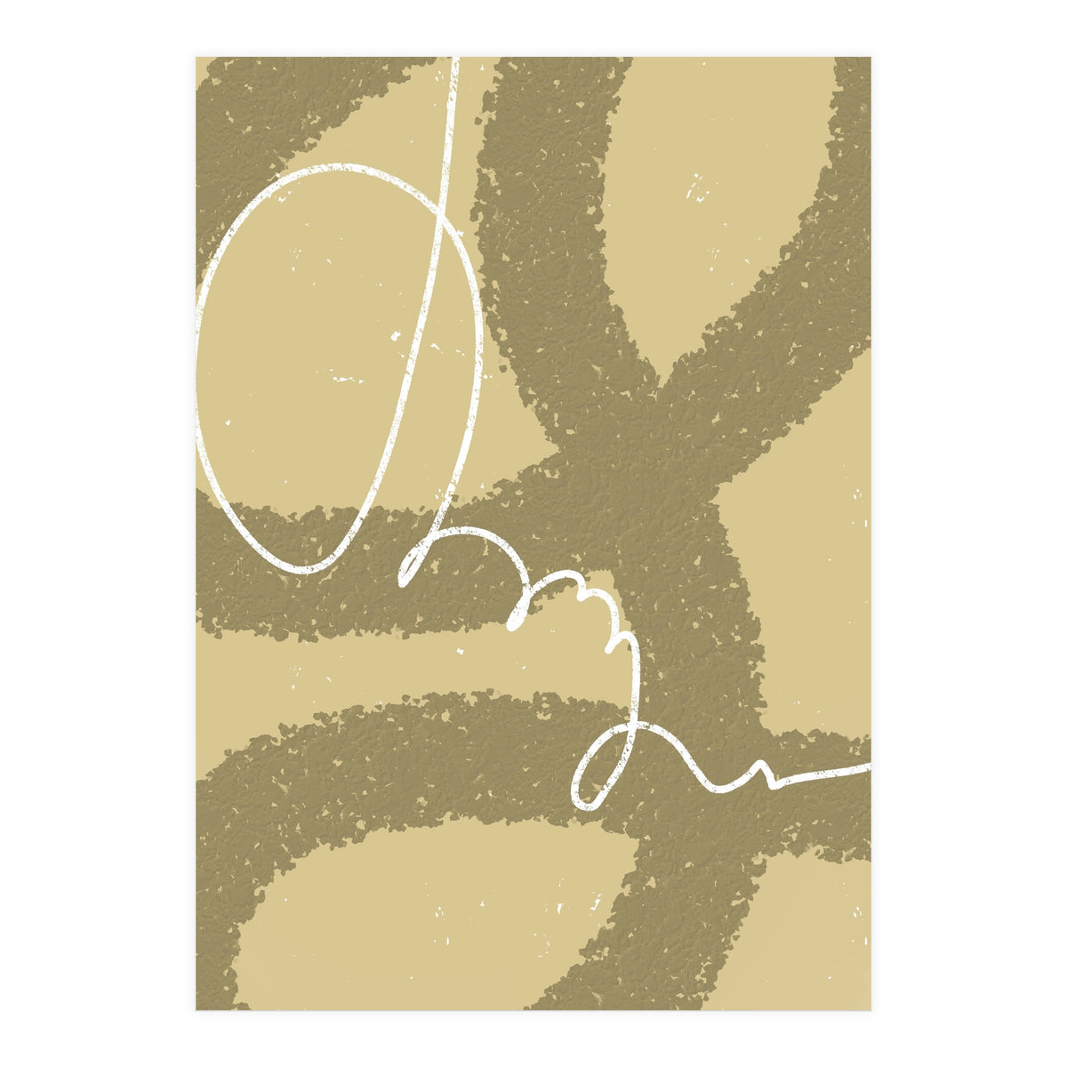 Dance of Lines on Sand Dunes (Print Only)