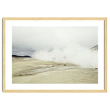 Tourists hidden in the hot spring steam -  Iceland thumbnail