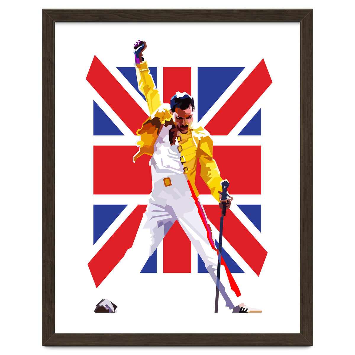 Pop Art Freddie Mercury Icon Rock Music