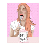 Girl Dinner (Print Only) thumbnail