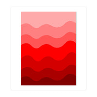 Red gradient design  (Print Only)