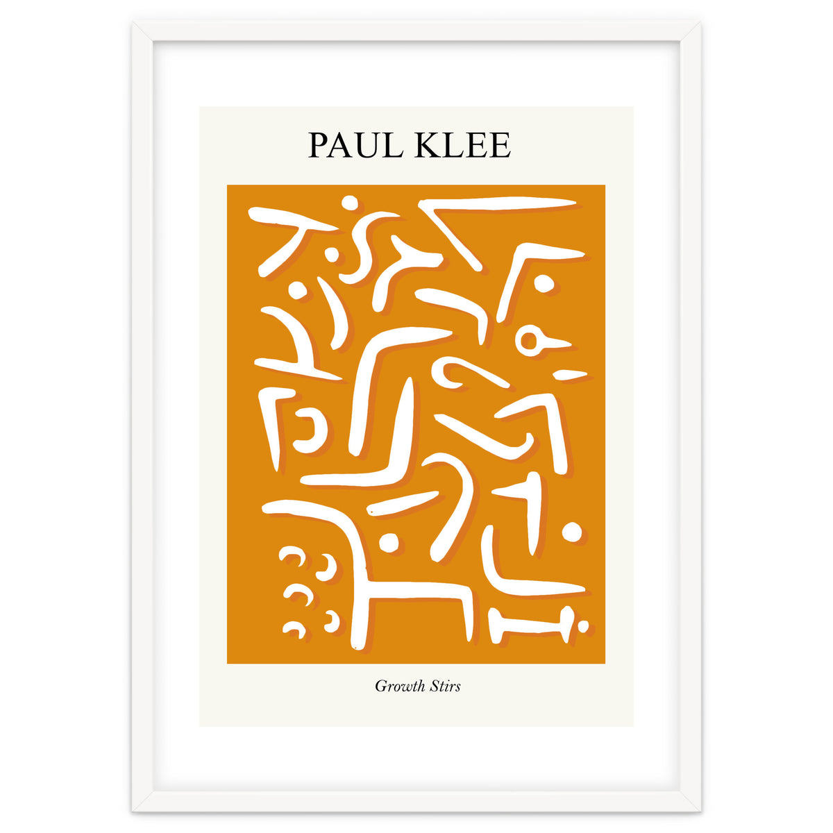 Growth Stirs  Inspired by Paul Klee