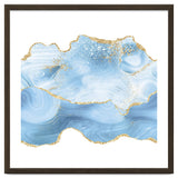 Blue & Gold Glitter Agate Texture 05 thumbnail