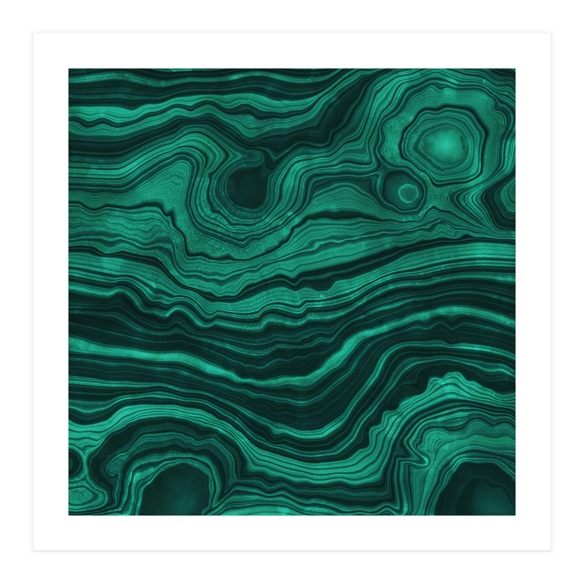 Malachite Texture 01 (Print Only)