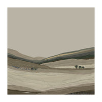 Muted Landscape oil painting  (Print Only)