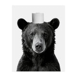 Bear, Toilet Paper Crown, Nursery Animal Art for Children (Print Only) thumbnail