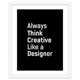 Always Think Creative Like A Designer thumbnail