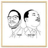 Martin Luther King Jr and Malcolm X thumbnail