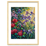Expressive Heavy Impasto Floral Oil Painting thumbnail