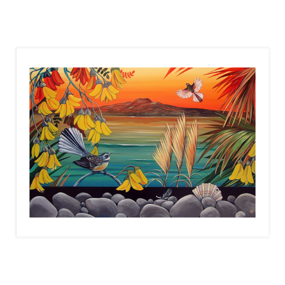 Rangitoto Sunset (Print Only)