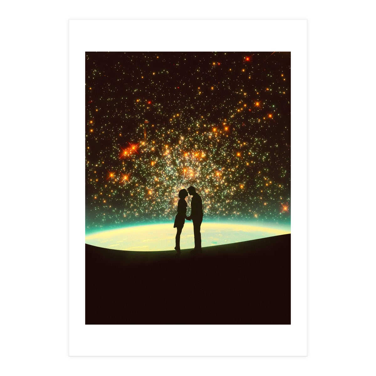 A Cosmic Kiss (Print Only)