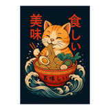 Ramen Cat (Print Only) thumbnail