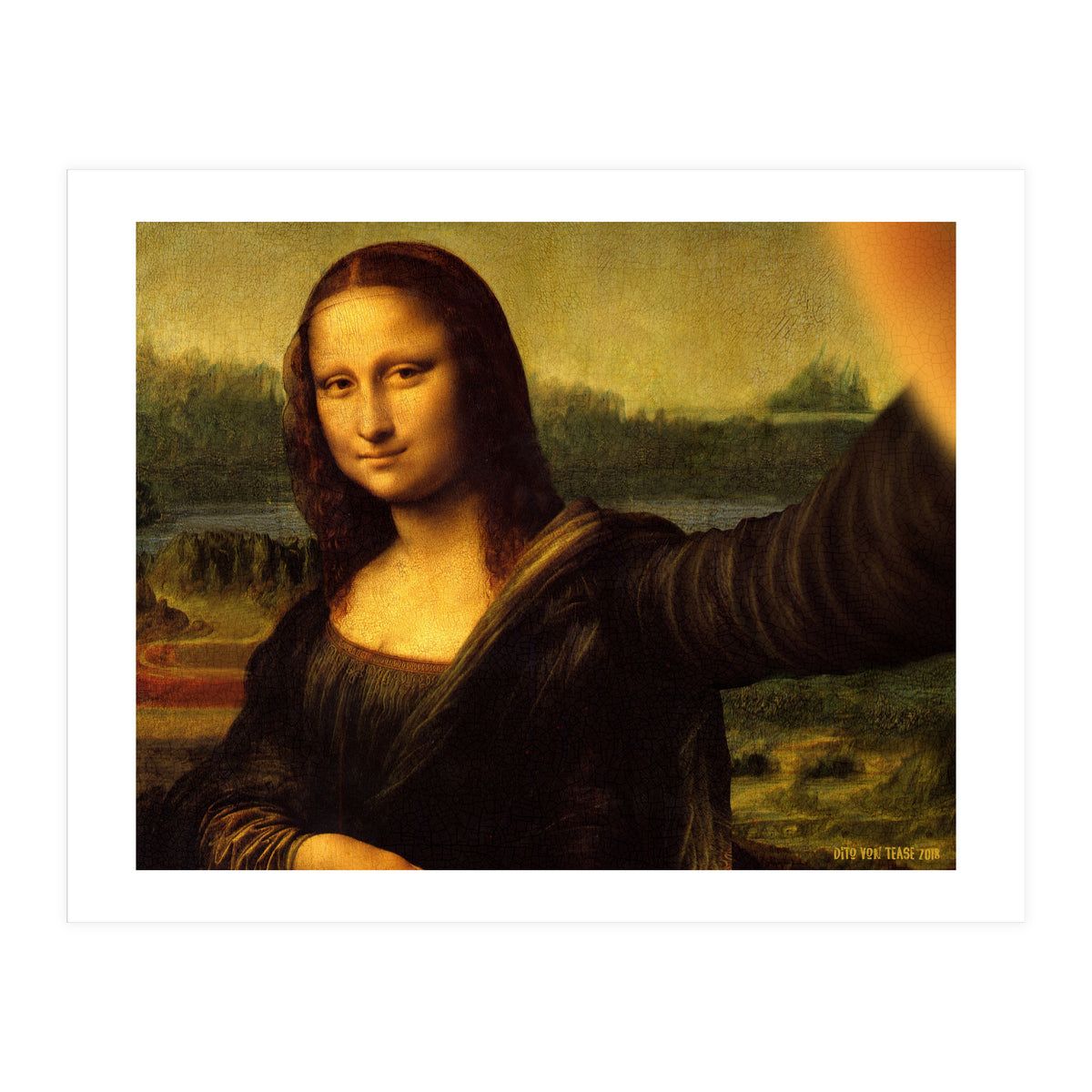 Mona Lisa - Selfie (Print Only)