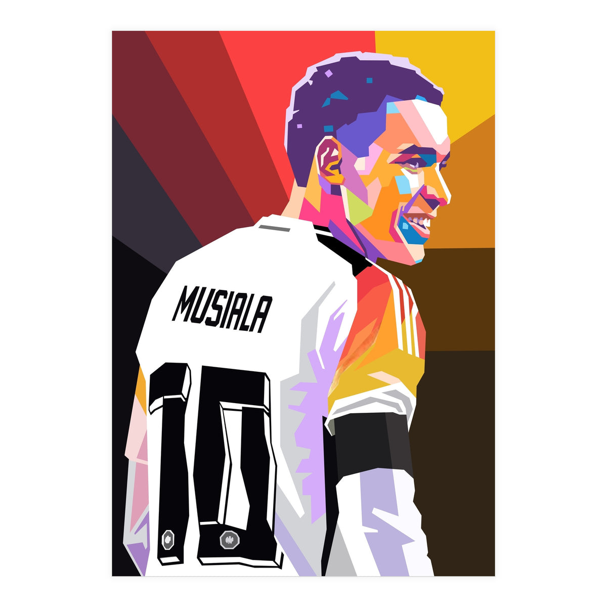 Jamal Musiala art (Print Only)