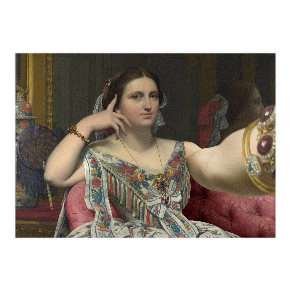 Madame Moitessier - Ingres - Selfie (Print Only)