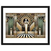 Golden Twenties Flair In Art Deco