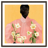 Girl Holding Flowers 2 thumbnail