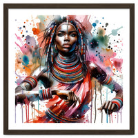 Beaded Majesty Dancer Portrait