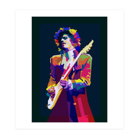 Prince Singer Musician Pop Art WPAP (Print Only)