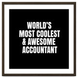 World's most coolest and awesome accountant thumbnail