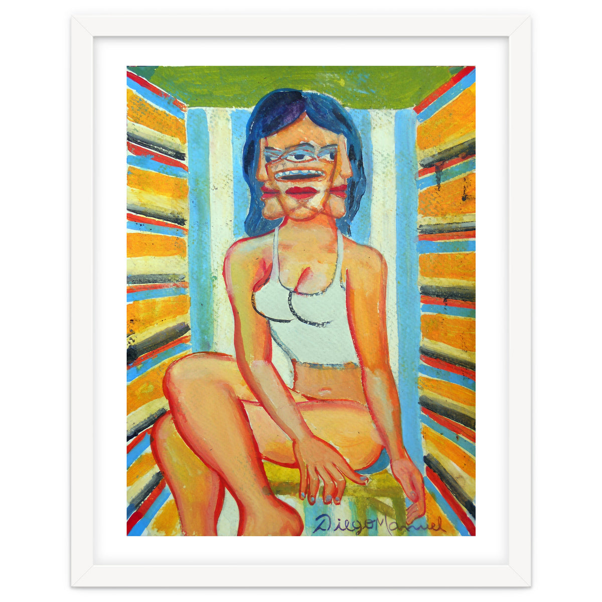 Mujer En La Silla 11