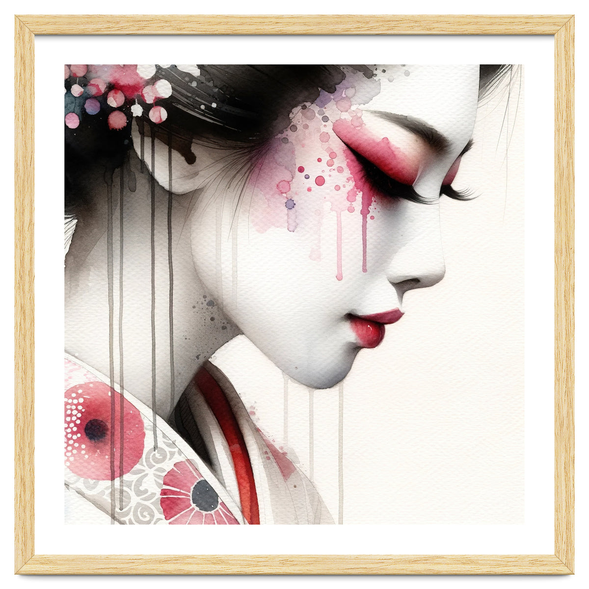 Petal Drift Modern Geisha