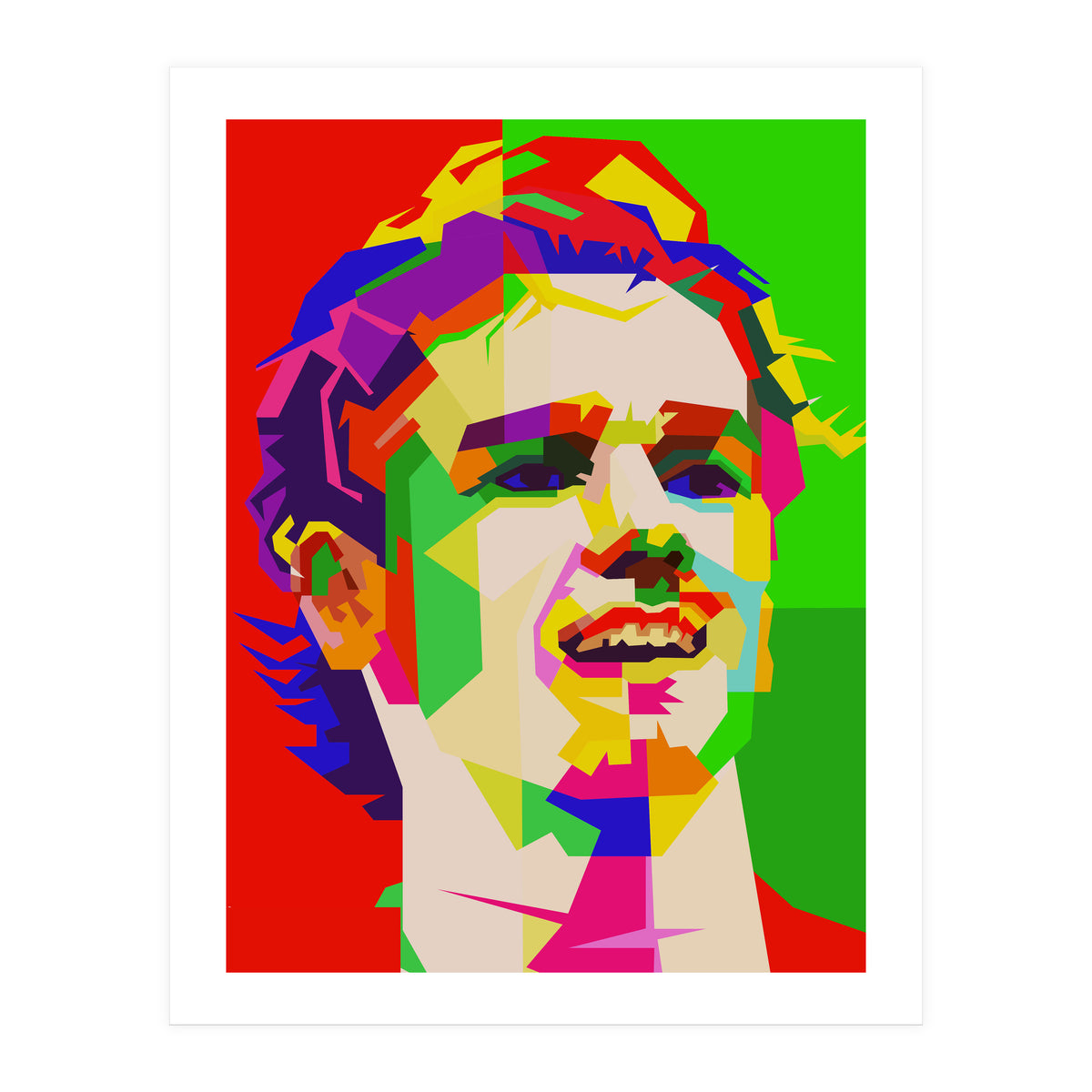 Anthoine Griezman Super Soccer Pop Art WPAP (Print Only)