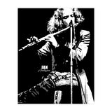 Ian Anderson British Musician Legend in Grayscale (Print Only) thumbnail