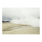 Tourists hidden in the hot spring steam -  Iceland  (Print Only) thumbnail
