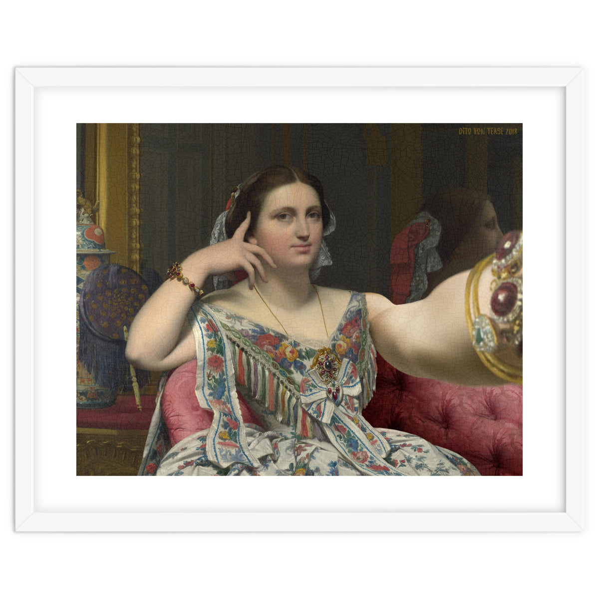 Madame Moitessier - Ingres - Selfie