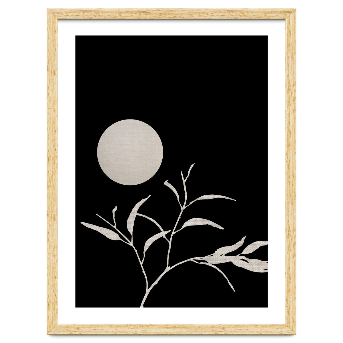 Moon & Leaf