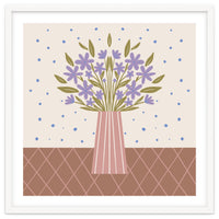 Flower Vase Mocha Mousse